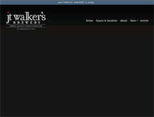 Tablet Screenshot of jtwalkersbrewery.com